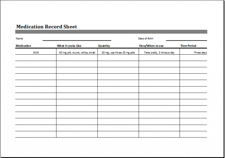 medication-record-sheet-editable-printable-excel-template-printable