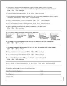 10+ Patient Health History Questionnaire Templates