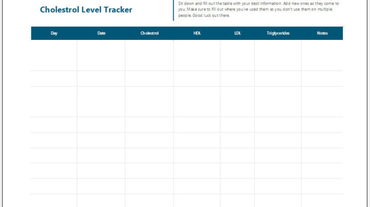 Eye Drop Schedule Sheet Template | Printable Medical Forms, Letters ...