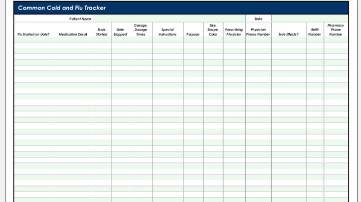 Free Medical Invoice Template | Printable Medical Forms, Letters & Sheets