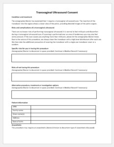 Ultrasound Consent Form Fill Out And Sign Printable P - vrogue.co