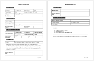 Medical Release Form