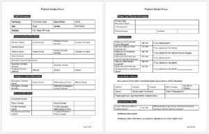 Patient Intake Form