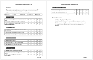 Trauma Symptom Inventory (TSI)